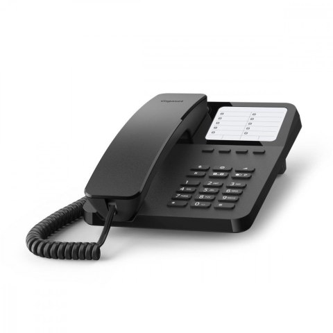 Telefon przewodowy Desk400 Czarny
