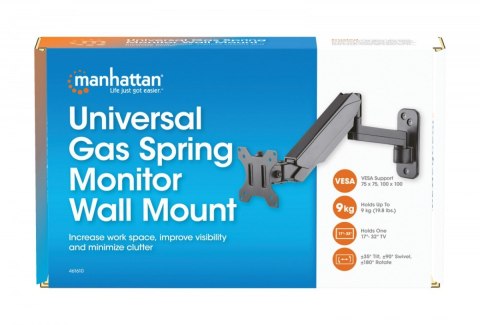 Uchwyt ścienny do TV 17-32cali LED/LCD 9kg obrotowy gazowy