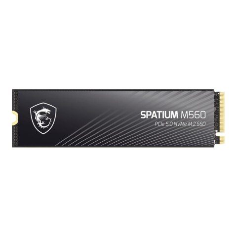 Dysk SSD MSI SPATIUM M560 1TB PCIe 5.0 NVMe 2.0 M.2 2280 (10200/8400 MB/s) 3D NAND
