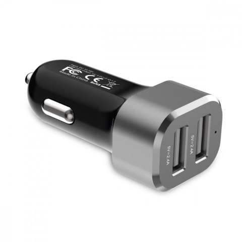 Ładowarka samochodowa Power Car Charger 24W - 2xUSB 2.4A