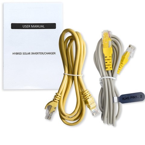 Modularny Hybrydowy Inwerter solarny Off-Grid 6.2kVA | 6.2kW | 120A | MPPT | 12 jednostek | BMS | Sinus | opcja Wi-Fi | Power 