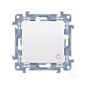 PRZYCISK ŚWIATŁO Z.AUTO BIAŁY SIMON10