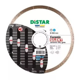DISTAR TARCZA DIAMENTOWA CERAMIC SILENT 250 x 1,8 x 10 x 25,4