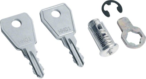 Zamek do drzwi rozdzielnicy, zamknięcie standardowe, HAGER Volta VZ302N