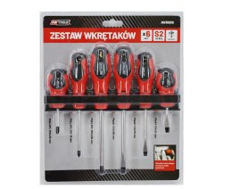 AWTOOLS ZESTAW WKRĘTAKÓW NA WIESZAKU /BLISTER S2 / 6szt.