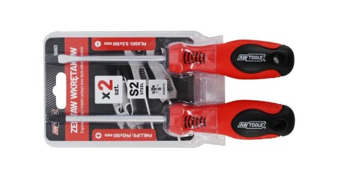AWTOOLS ZESTAW WKRĘTAKÓW BLISTER S2 / 2szt.