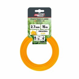 AWTOOLS ŻYŁKA TNĄCA CLASSIC 2,4x15m / GWIAZDKA