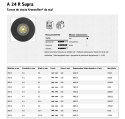 KLINGSPOR TARCZA DO CIĘCIA METALU 300mm x 3,0mm x 32mm A24R Supra