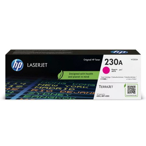 HP oryginalny toner W2303A, HP 230A, magenta, 1800s