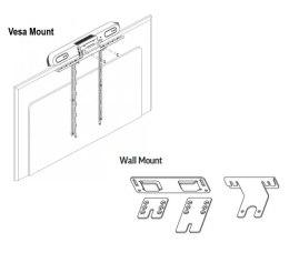 Uchwyt VESA i uchwyt ścienny Studio X30/X32/V12 875L6AA