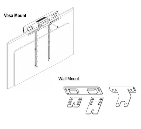Uchwyt VESA i uchwyt ścienny Studio X30/X32/V12 875L6AA