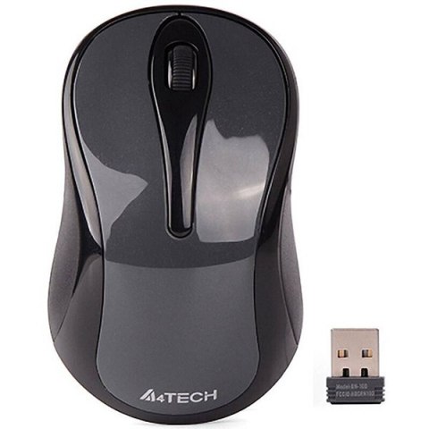 A4Tech G3-280N Mysz bezprzewodowa, szara, 1200DPI