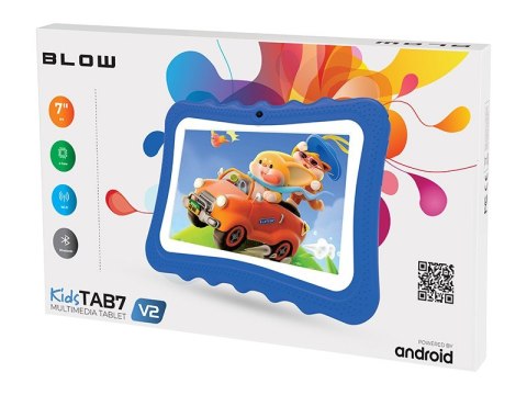 Tablet KidsTAB7 V2 4/32GB niebieskie etui kamera 2MP