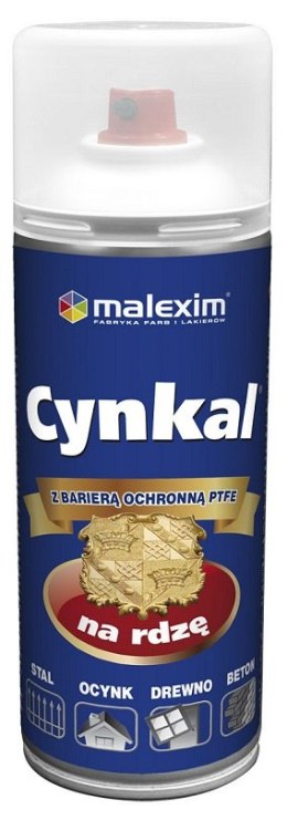 AEROZOL CYNKAL 0.4L CZARNY 9005