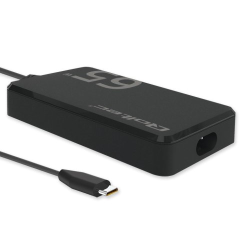 Ładowarka sieciowa 65W GaN Super Fast SLIM | PD | 5-20V | 3.25A |USB-C 3.1 | Laptop | MacBook | Smartfon | +kabel