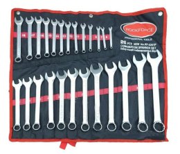 ROCKFORCE KLUCZ PŁASKO-OCZKOWY kpl.25el. (6-36mm)