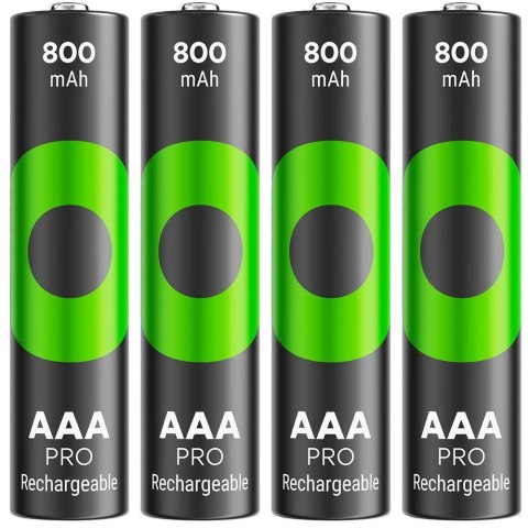 Akumulatorki R03/AAA Ni-MH 800mAh blister 4szt. GP RECYKO PRO