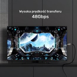 Kabel optyczny HDMI 2.1 AOC 8K 120Hz 5m; C11085GY03-5M