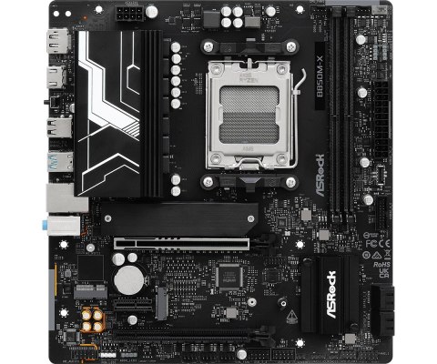 Płyta główna B850M-X R2.0 AM5 2DDR5 M.2 USBC mATX