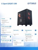 Komputer E-Sport GA520T-CR9 Ryzen 5 3600/16GB/1TB/RX 6600 8GB/W11H