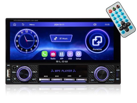 Radio samochodowe AVH-686B 2DIN 7 cali RDS MP3/USB/micro SD/BLUETOOTH