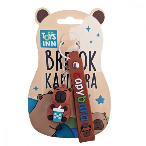 Breloki Kapibara mix Display 12 sztuk