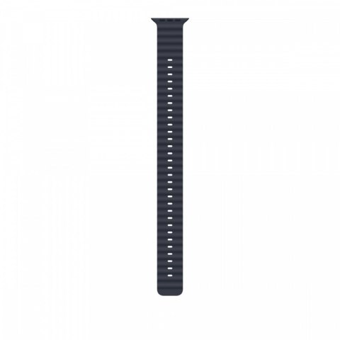 Przedłużka do paska Ocean w kolorze granatu do koperty 49 mm - elementy z tytanu w kolorze czarnym