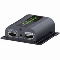 Extender HDMI po skrętce Cat.6/6a/7 do 60m, FullHD, with IR