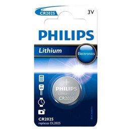 PHILIPS Jednorazowa litowa baterie CR2025, 1-pack