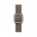 Pasek w kolorze szarobrązowym z klamrą nowoczesną do koperty 42 mm - rozmiar L