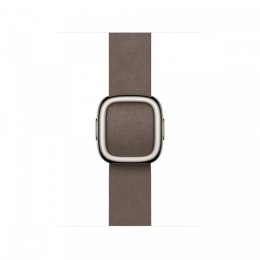 Pasek w kolorze szarobrązowym z klamrą nowoczesną do koperty 42 mm - rozmiar L