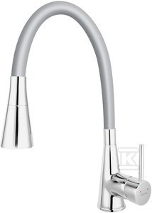 BAT.ZUMBA II ZLEW.SZARA WYL.2-FUNK.CHROM