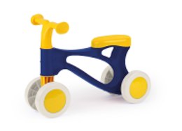 Jeździk rowerek niebiesko-żółty