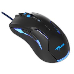 Mysz przewodowa USB, E-blue Mazer RX, czarna, optyczna, 2500DPI