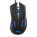 Mysz przewodowa USB, E-blue Mazer RX, czarna, optyczna, 2500DPI
