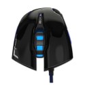 Mysz przewodowa USB, E-blue Mazer RX, czarna, optyczna, 2500DPI