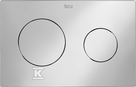 PL10-PRZYCISK PODWÓJNY CHROM