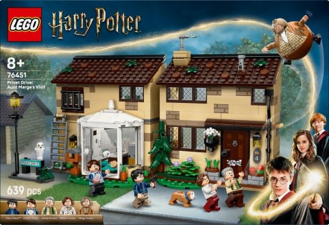 Klocki Harry Potter 76451 Privet Drive: Wizyta ciotki Marge
