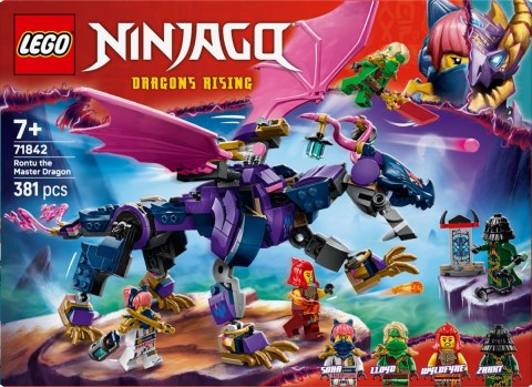 Klocki Ninjago 71842 Smoczy mistrz Rontu