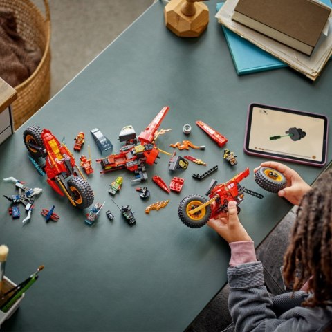 Klocki Ninjago 71844 Pojazd bojowy ninja