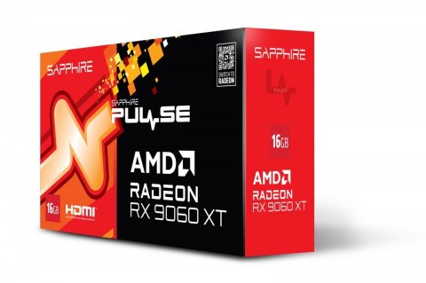 Karta graficzna Radeon RX 9060 XT PULSE 16GB GDDR6 128bit DP/2HDMI