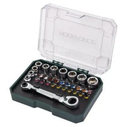 ROCKFORCE ZESTAW BITÓW I NASADEK 31el. 1/4