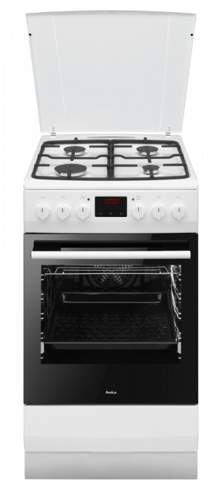 Kuchnia gazowo-elektryczna 510GEH3.33ZpTaDpA(W) PIZZA