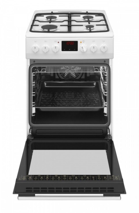 Kuchnia gazowo-elektryczna 510GEH3.33ZpTaDpA(W) PIZZA