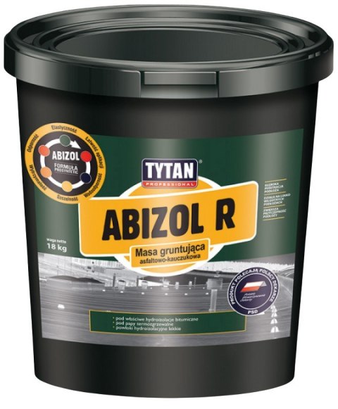 ABIZOL R TYTAN MASA GRUNTUJĄCA ASFALTOWO-KAUCZUKOWA 4,5KG
