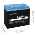 Akumulator LiFePO4 Litowo-Żelazowo-Fosforanowy | 12.8V | 24Ah | 307.2Wh | BMS