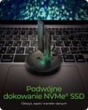 Stacja klonująca+dockująca dla 2xNVMe M.2SSD IB-1612MCL-C31