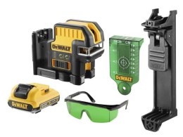 DEWALT LASER LINIOWY 12V DCE0825D1G ZIELONY + 5-PUNKTOWY