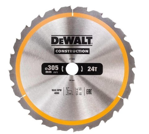 DEWALT PIŁA TARCZ.305x30mmx48z