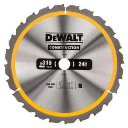 DEWALT PIŁA TARCZ.315x30mmx24z